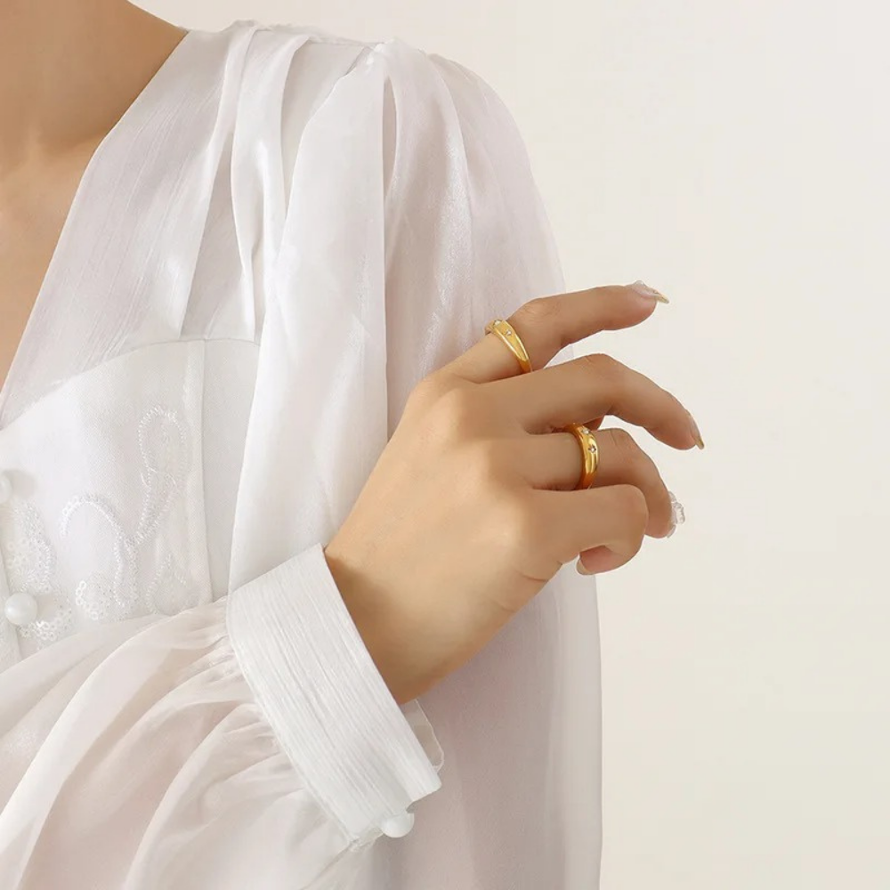 Anel SOLENNE Stella, detalhe 1